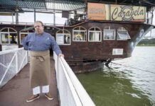 Jacquin enfrenta restaurante parado no tempo em ‘Pesadelo na Cozinha’ Jacquin visita restaurante na Represa Billings em novo episódio (Foto: Renato Pizzutto/Band)