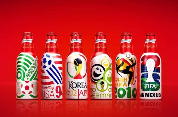 Colecionáveis da Copa ganham edição especial da Budweiser (Foto: Divulgação)