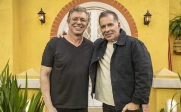 ‘Casa do Patrão’ estreia 27 de abril com prova ao vivo no Disney+ e Leandro Hassum durante apresentação do reality 'Casa do Patrão', que estreia com transmissão ao vivo pelo Disney+ (Foto: Divulgação/Antonio Chahestian)