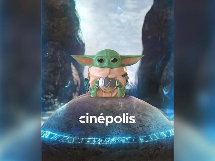 Balde de Grogu lançado pela Cinépolis inspirado no universo de Star Wars (Foto: Divulgação)