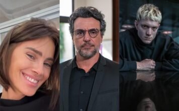 ‘A Viagem’ ganha filme com Carolina Dieckmmann e Rodrigo Lombardi Carolina Dieckmmann, Rodrigo Lombardi e Pedro Novaes estrelam o filme 'A Viagem', que iniciou gravações nos Estúdios Globo (Fotos: Reprodução/Instagram e Globo/Estevam Avellar)