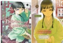 Alt lança no Brasil livro que inspirou anime de ‘Diários de uma Apotecária’ Light novel de 'Diários de uma Apotecária' chega ao Brasil em julho (Fotos: Divulgação)