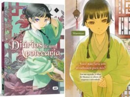 Light novel de 'Diários de uma Apotecária' chega ao Brasil em julho (Fotos: Divulgação)