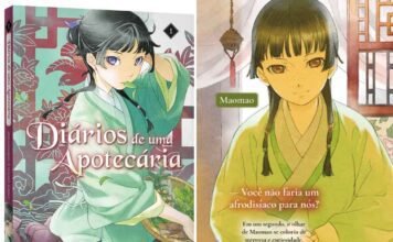 Alt lança no Brasil livro que inspirou anime de ‘Diários de uma Apotecária’ Light novel de 'Diários de uma Apotecária' chega ao Brasil em julho (Fotos: Divulgação)