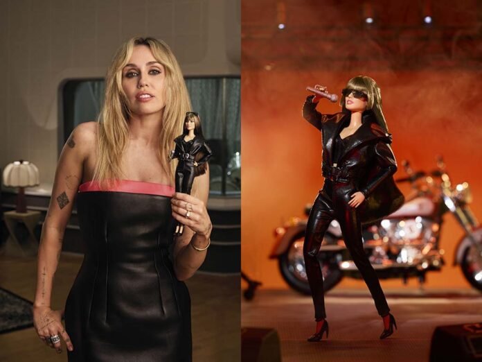 Barbie Signature Miley Cyrus foi inspirada no clipe 'Golden Burning Sun' (Foto: Divulgação/Mattel)