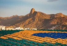 Havaianas leva mosaico ao Pão de Açúcar em ação no Rio Havaianas leva mosaico ao Pão de Açúcar em ação no Rio (Foto: Divulgação)