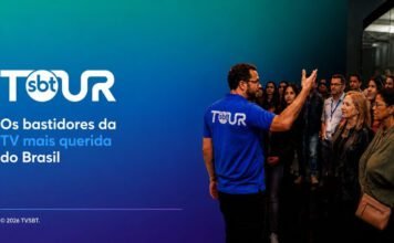SBT lança tour com visita aos bastidores da emissora 'Tour do SBT' estreia em 12 de junho na Grande São Paulo (Foto: Divulgação)