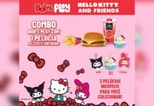 Bob’s Play terá pelúcias de Hello Kitty, My Melody e Kuromi Pelúcias de Hello Kitty, My Melody e Kuromi chegam ao Bob’s Play (Foto: Divulgação/Bob's)