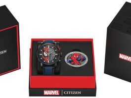 Citizen apresenta no Brasil a coleção Marvel inspirada no Homem-Aranha (Foto: Divulgação)