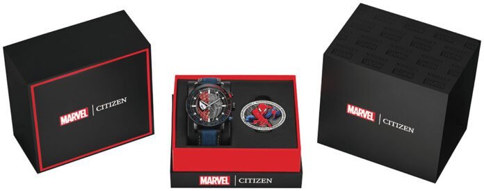 Citizen apresenta no Brasil a coleção Marvel inspirada no Homem-Aranha (Foto: Divulgação)