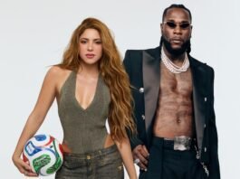 Shakira e Burna Boy lideram charts globais com ‘Dai Dai’ Shakira e Burna Boy lideram charts globais com 'Dai Dai' (Foto: Divulgação)