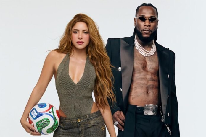 Shakira e Burna Boy lideram charts globais com 'Dai Dai' (Foto: Divulgação)