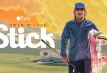 ‘Stick’ retorna ao Apple TV com segunda temporada no dia 4 de novembro Owen Wilson retorna como Pryce Cahill na segunda temporada de Stick (Foto: Divulgação/Apple TV)