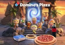 ‘Caverna do Dragão’ ganha colecionáveis em campanha da Domino’s Coleção da Domino's reúne personagens de Caverna do Dragão em embalagens-surpresa (Foto: Divulgação/ Arena/ Domino's)