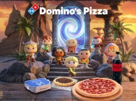 ‘Caverna do Dragão’ ganha colecionáveis em campanha da Domino’s Coleção da Domino's reúne personagens de Caverna do Dragão em embalagens-surpresa (Foto: Divulgação/ Arena/ Domino's)