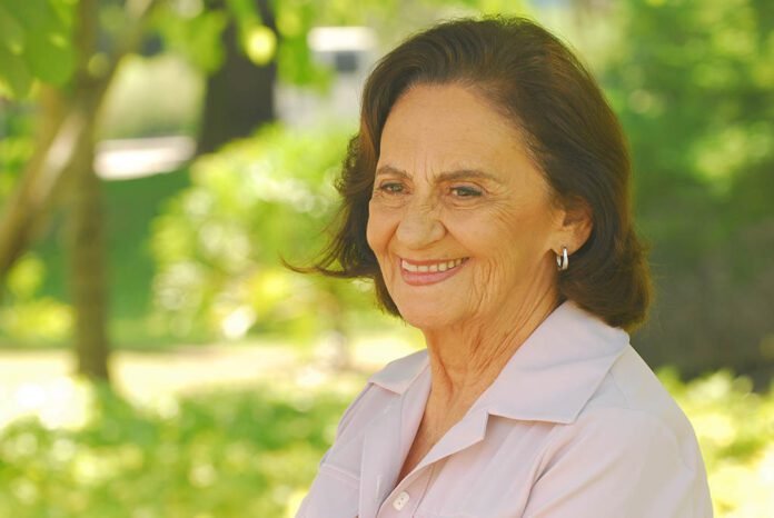Laura Cardoso morreu aos 98 anos, em sua casa, em São Paulo (Foto: João Miguel Júnior/TV Globo)