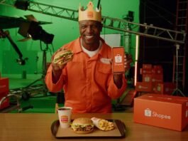 Terry Crews participa da campanha conjunta entre Shopee e Burger King (Foto: Divulgação/Burger King)