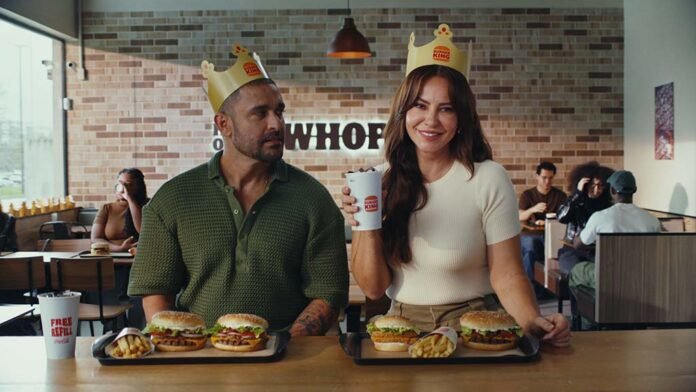 Paolla Oliveira e Diogo Nogueira participam da nova campanha do Burger King (Foto: Divulgação/Burger King)