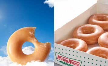 Krispy Kreme cria ‘Modo Nuvem’ com Original Glazed no Dia da Nuvem Krispy Kreme promove ação do Dia da Nuvem em 12 de setembro (Fotos: Divulgação)