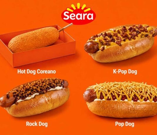 Seara terá hot dogs e churrasco de R$ 15 a R$ 42 no Rock in Rio Seara terá opções de hot dogs no cardápio do Rock in Rio 2026 (Foto: Divulgação)
