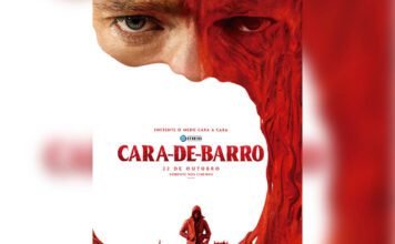 Cine Araújo dará brindes de ‘Cara-de-Barro’ a partir de 21 de outubro Cine Araújo distribuirá mini pôsteres de Cara-de-Barro a partir de 21 de outubro (Foto: Divulgação/Cine Araújo)