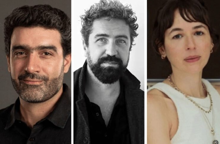 Gustavo Mello, Vellas e Bárbara Teixeira integram a equipe responsável pela produção de Bateau Mouche (Foto: Divulgação/Boutique Filmes)